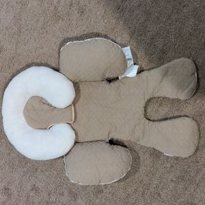 Infant car seat body support